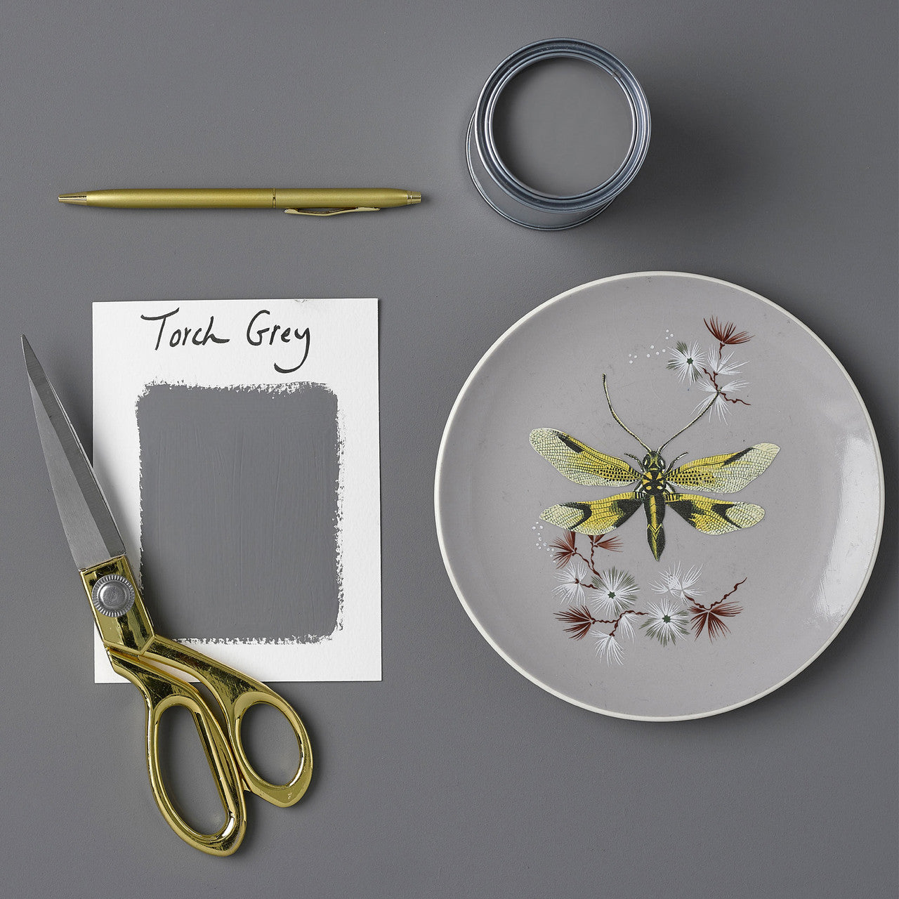 Rust Oleum Chalky Finish Wall Paint / Torch Grey 0.125ml