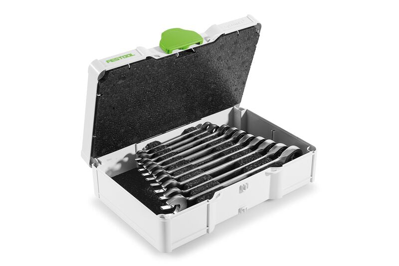 Festool Ring ratchet spanner set SYS3 S 76-RRS-Set
