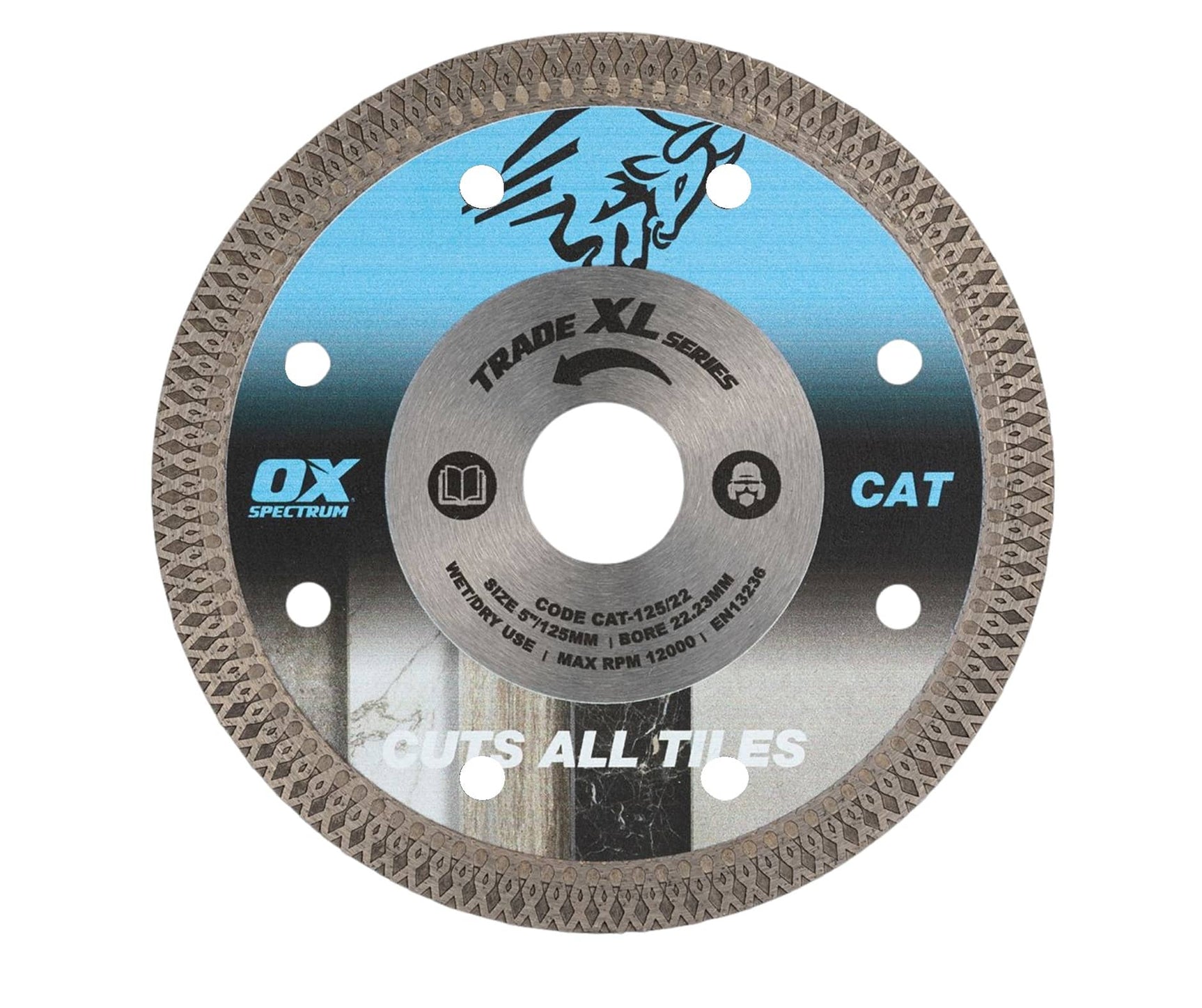 OX CAT BLADE Универсален диамантен диск 125/22мм