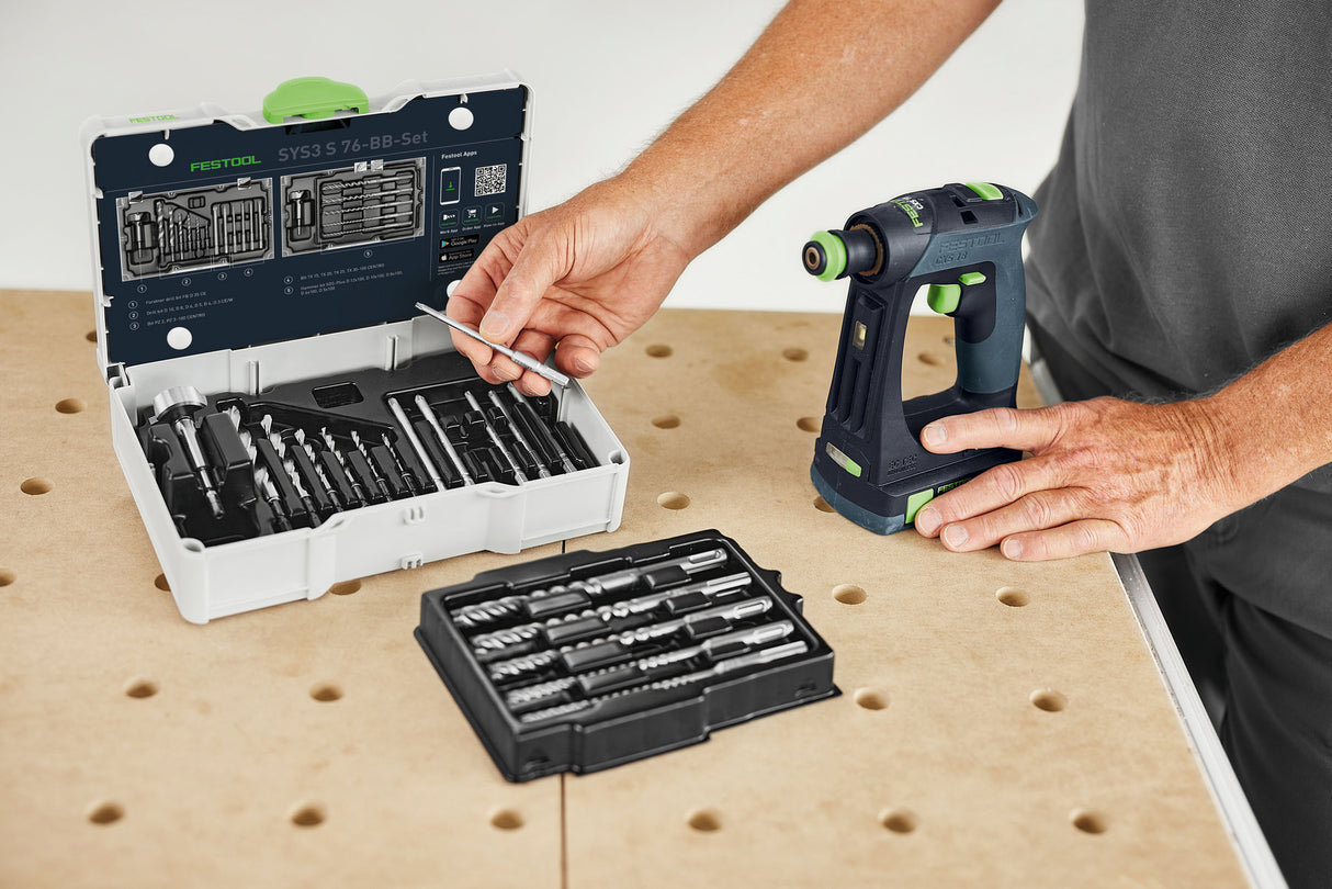 Festool Bit and Drill Set SYS3 S 76-BB-Set