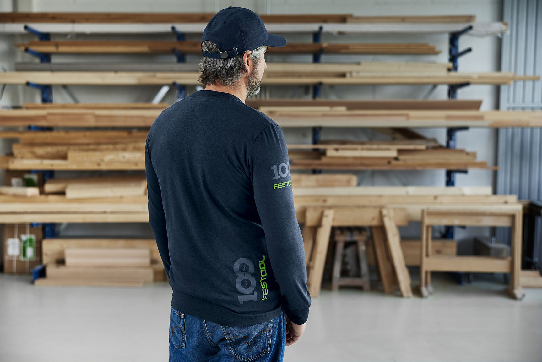 Festool Тениска с дълъг ръкав по случай 100 години LS-FT1-M 100Y