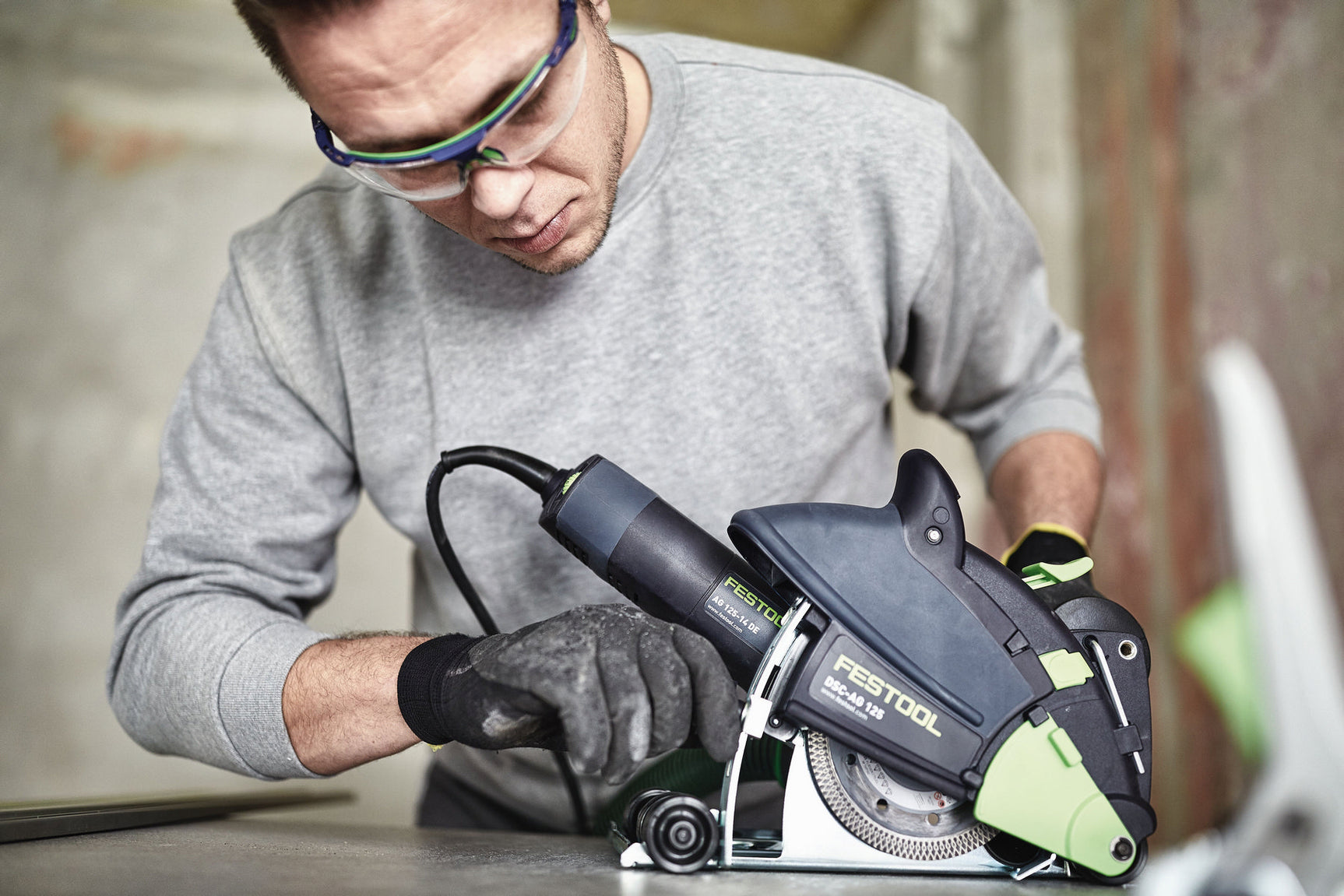 Festool Система за рязане с диамантен диск DSC-AG 125-Plus-FS