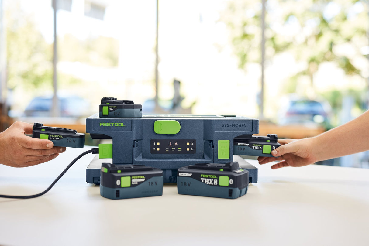 Festool Бързозарядно устройство SYS-MC 6/4