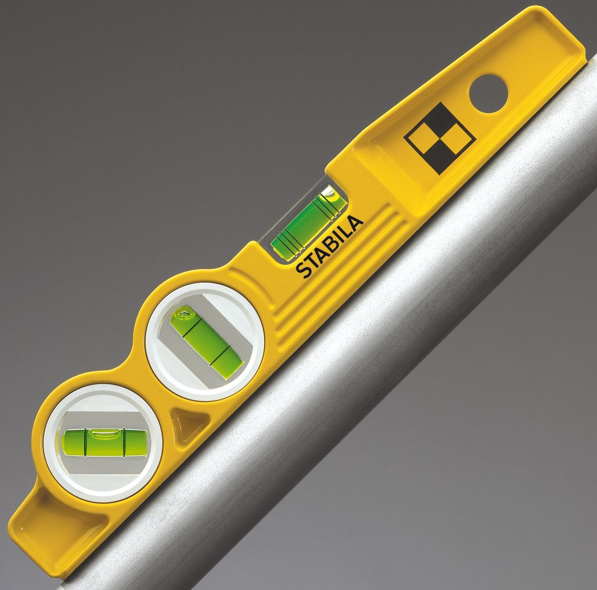 STABILA Aluminum level type 81SV REM W45 Torpedo 25 cm