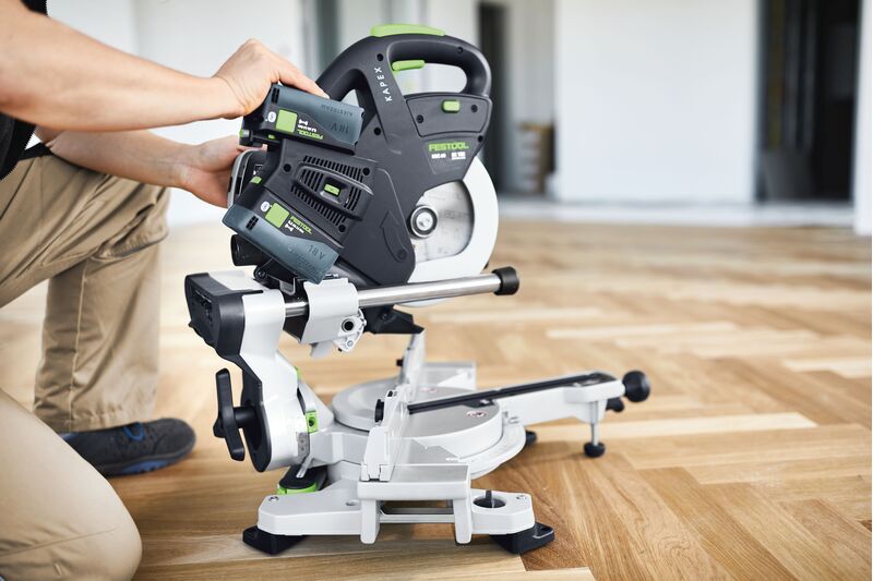 Festool Акумулаторен циркулярен трион с теглещо подаване KAPEX KSC 60 EB-Basic
