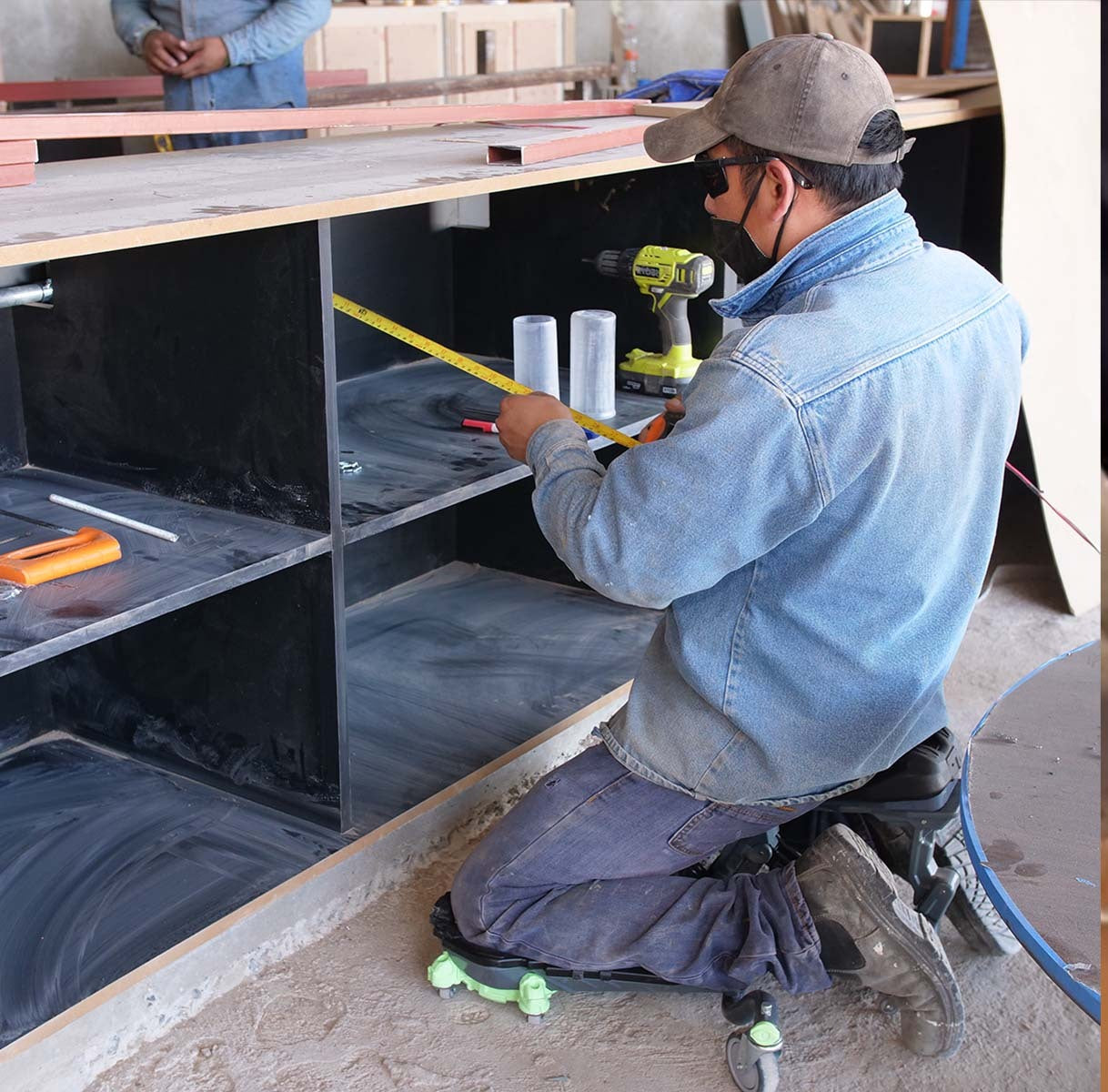 MANA working platform Rolling Kneepads