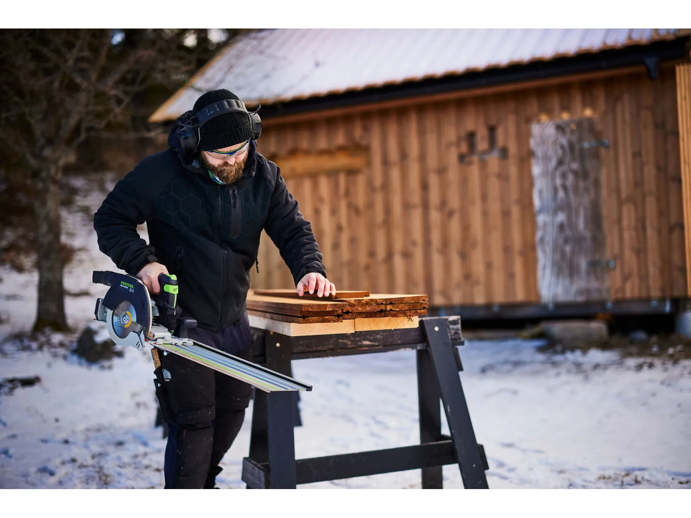 Festool Cordless circular saw HKC 55 5,0 EBI-Plus-SCA