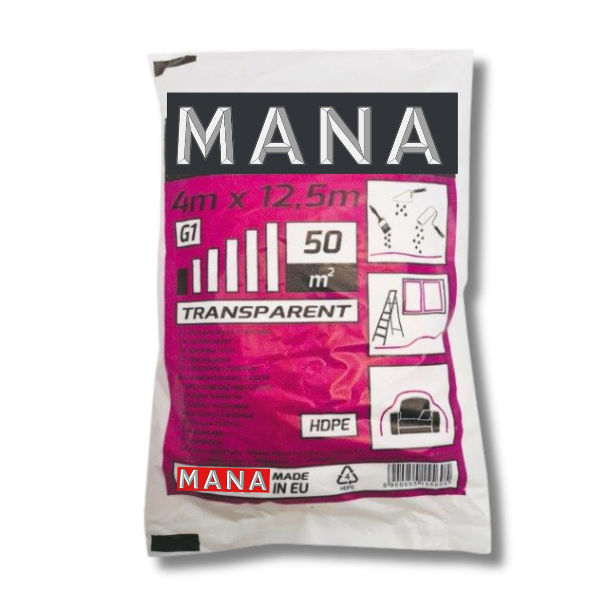 MANA Покривно фолио 4х12.5 — оригинален продукт