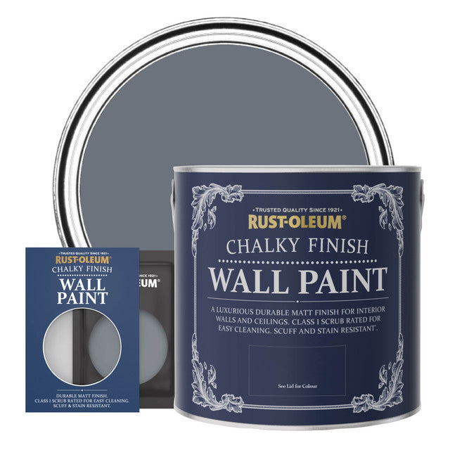 Rust Oleum Chalky Finish Боя за стена / Marine Grey 2.5L
