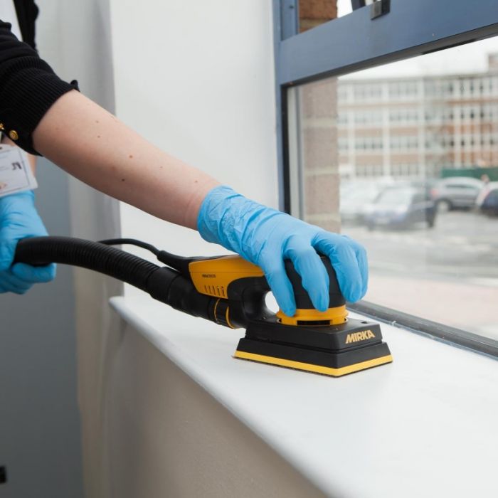 MIRKA DEOS 353CV 81 x 133 mm 3.0 mm orbit, Eлектрическа шлайфмашина