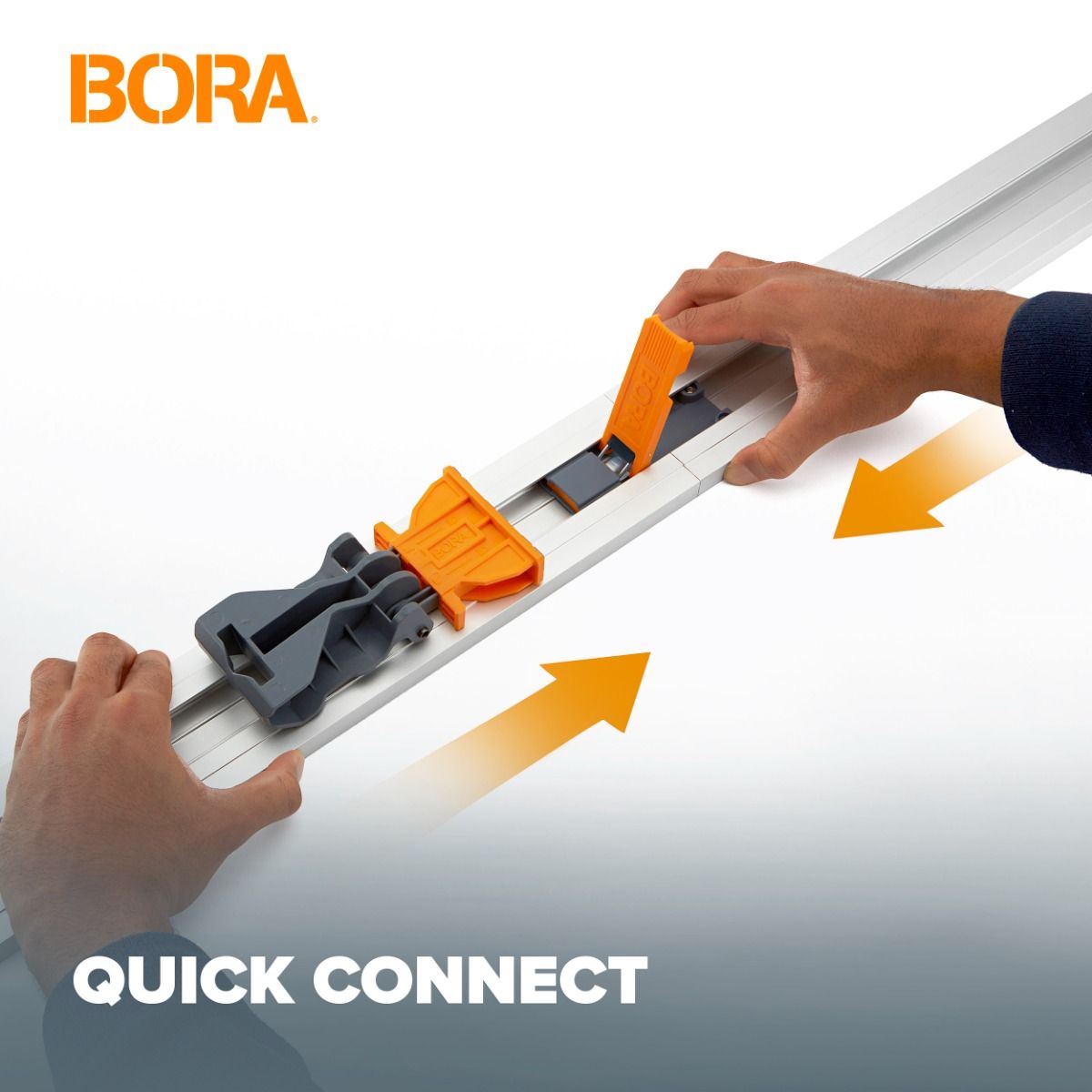 BORA NGX 96-inch Quick Connect Clamp Edge Guide