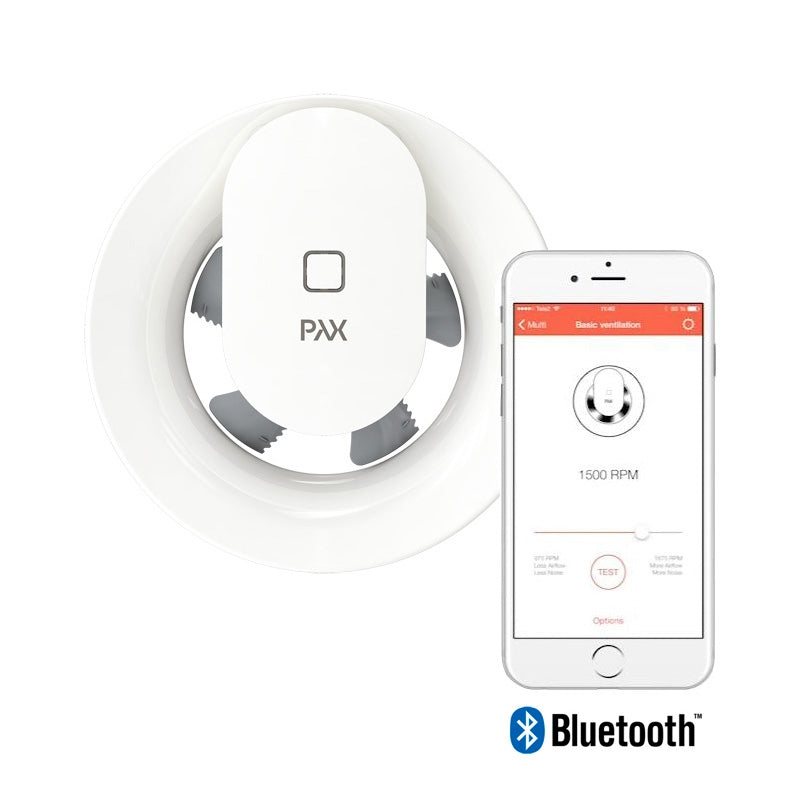 PAX Smart Bathroom fan Pax Norte/White