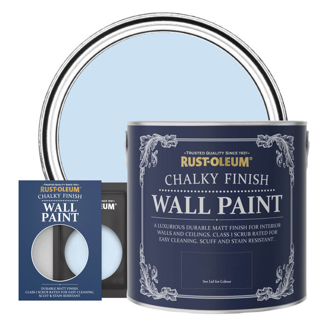 Rust Oleum Chalky Finish Боя за стена и тавани / Powder Blue 1L