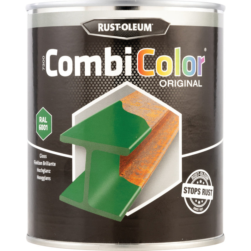 Rust-Oleum CombiColor® Original Защита за метали Гланц RAL 6001/Emerald Green 750ml