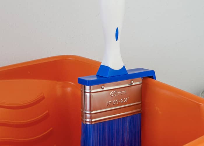 Flat Brush Tri-material Cubrix with Hanger 100mm