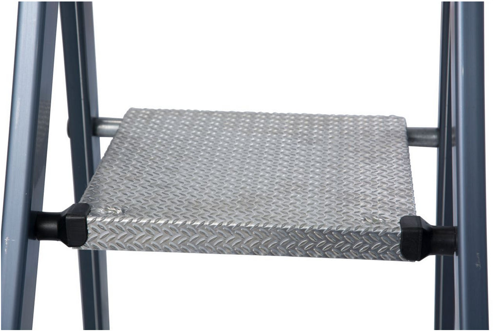 KRAUSE SePro S Step ladder, anodised 6+1