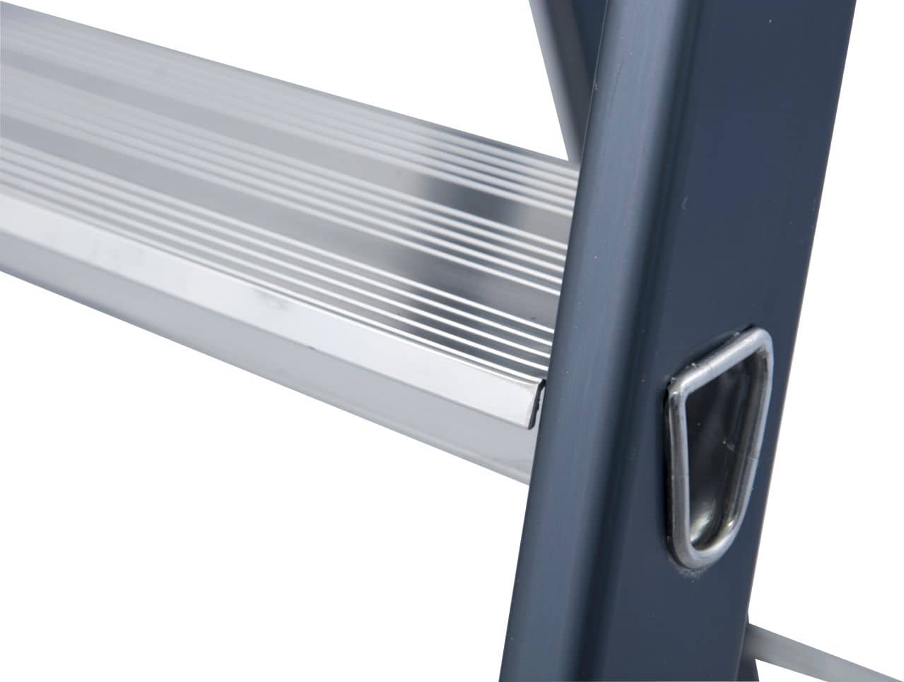KRAUSE SePro S Step ladder, anodised 6+1