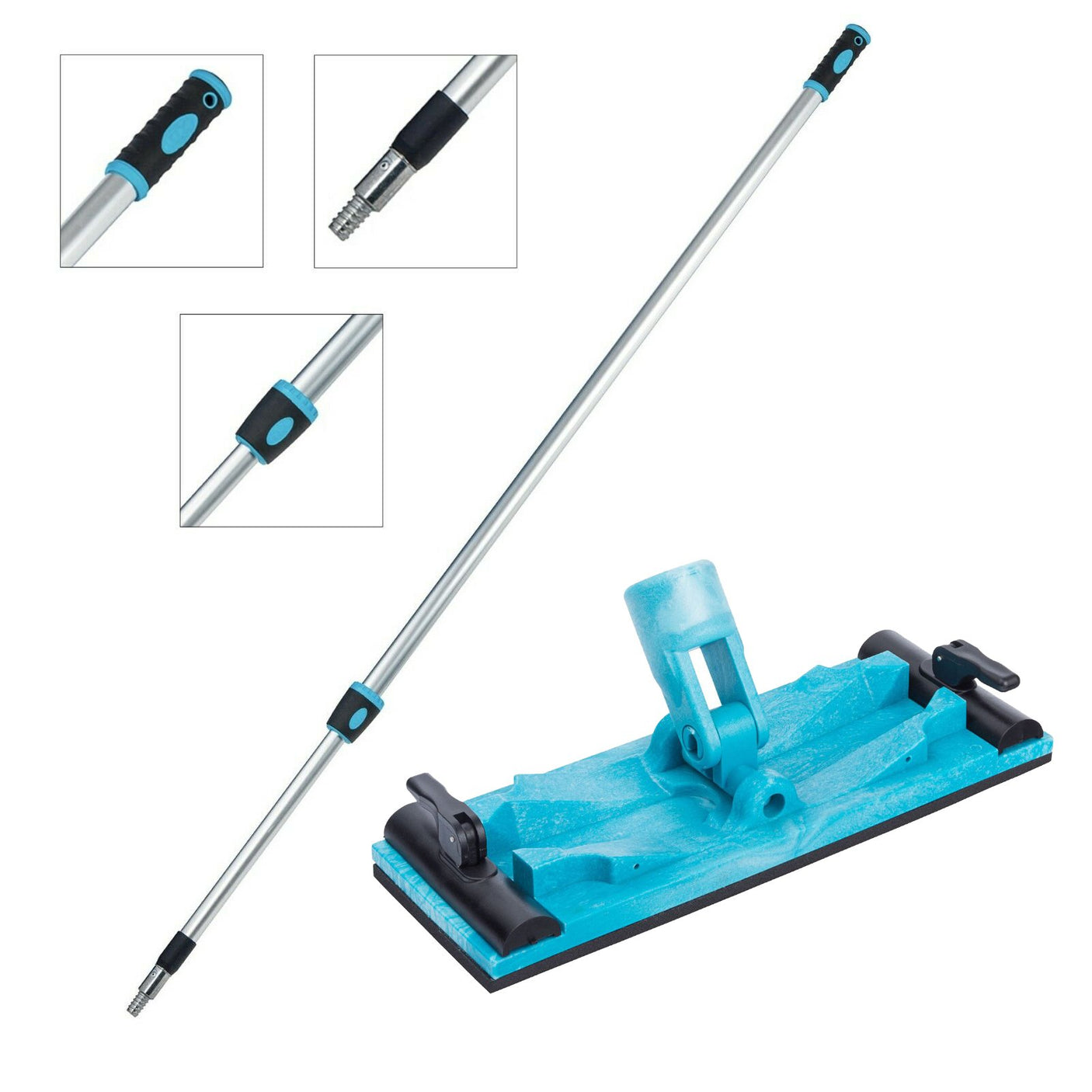 OX Pro Шкурец с телескопична дръжка