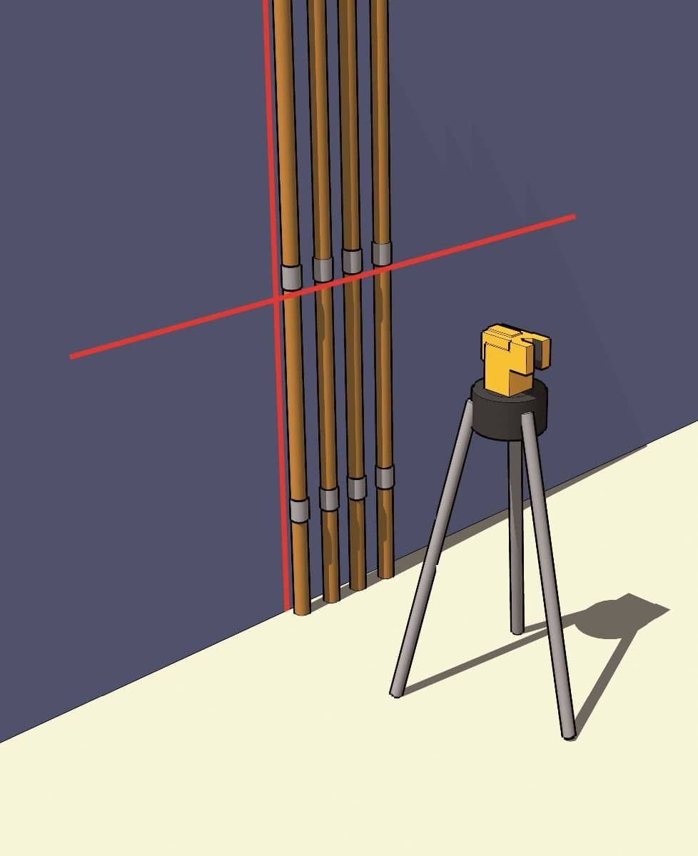 STABILA LAX 50 Cross line laser level