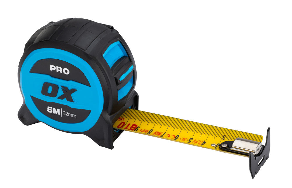 OX Pro 5m Metric Tuff Blade Magnetic Tape Measure