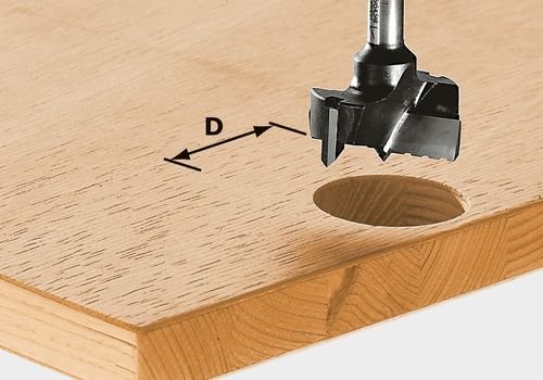 Festool Свредло за обков HW S8 D30