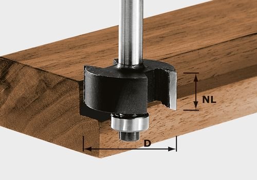 Festool Фалц фрезер HW S8 D31,7/NL 12,7