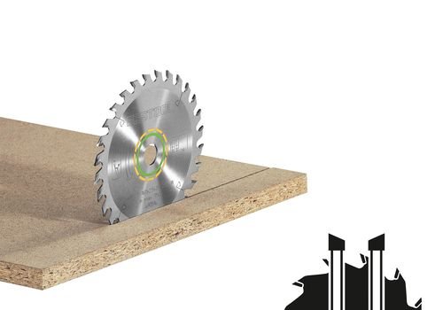 Festool Циркулярен диск HW 190x2,6 FF W32 WOOD UNIVERSAL