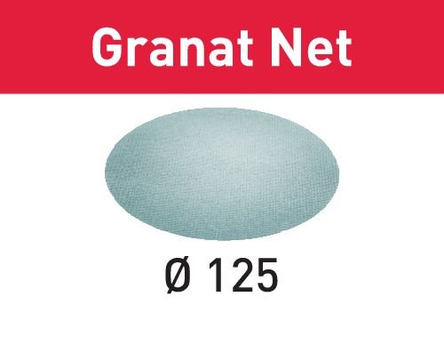 Festool Шкурка на мрежа STF D125 P180 GR NET/50 Granat Net