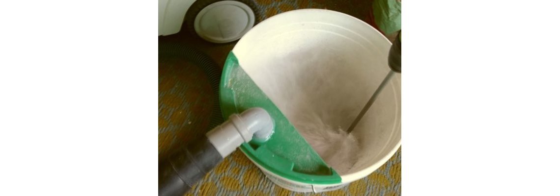 Обичате ли да вдишвате финият прах при разбъркването на строителни материали?