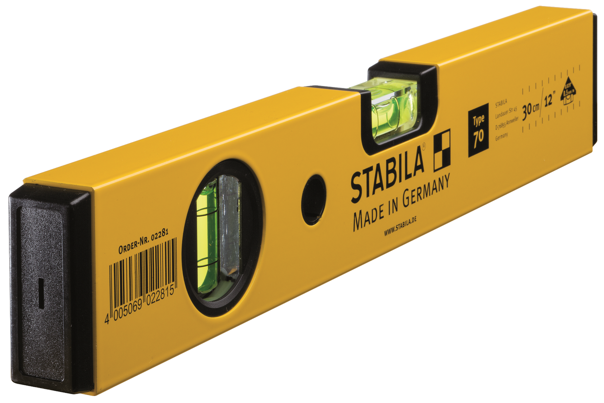 STABILA Алуминиев нивелир type 70  30 см