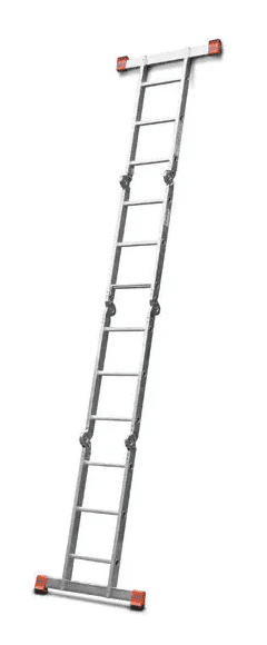 Multipurpose hinged ladder KRAUSE MultiMatic 4x4