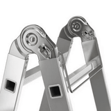 Multipurpose hinged ladder KRAUSE MultiMatic 4x4