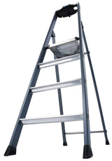 Елоксирана стълба с площадка KRAUSE SePro S 3+1