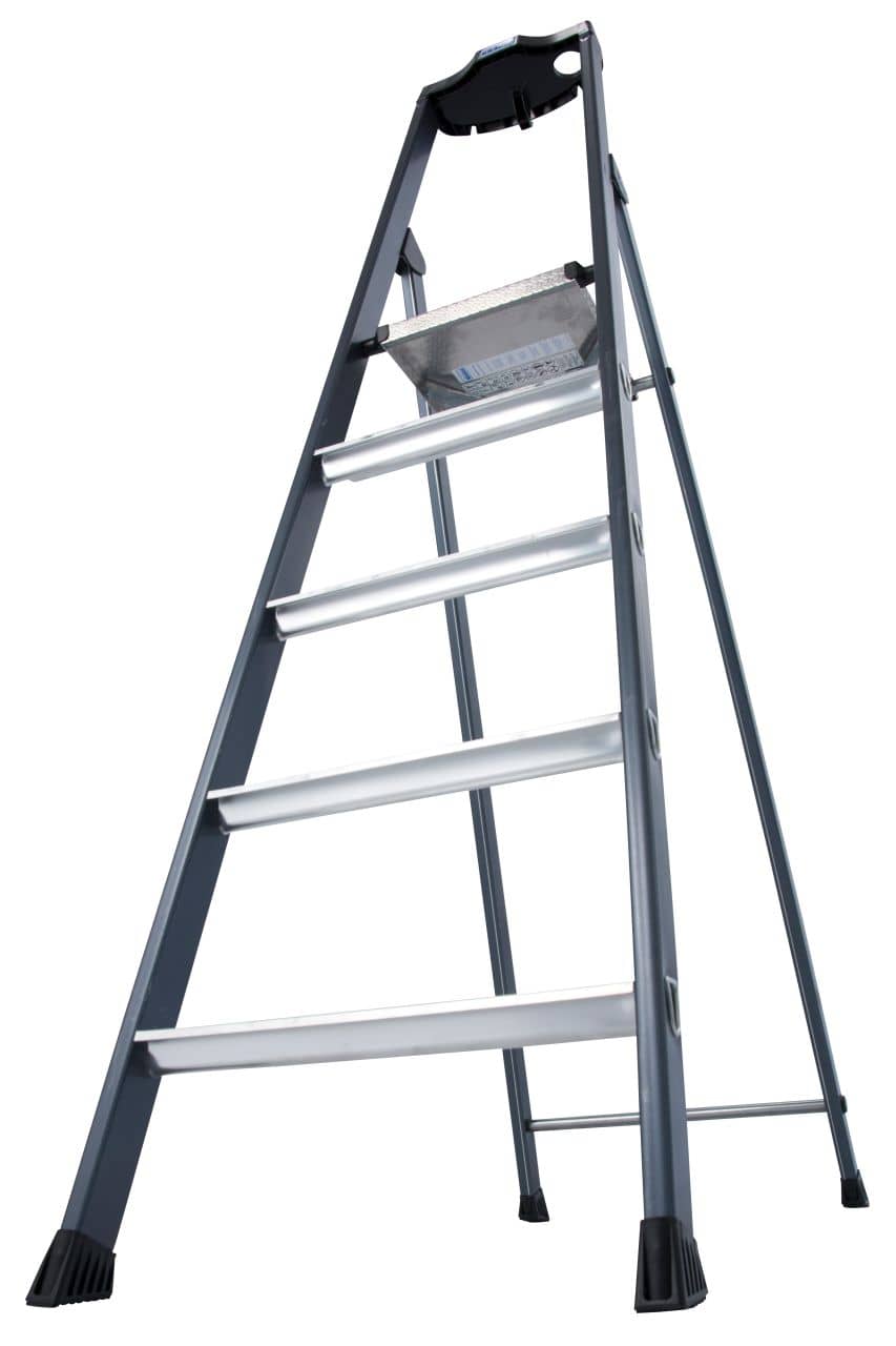 Елоксирана стълба с площадка KRAUSE SePro S 4+1