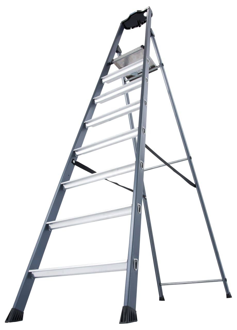 Елоксирана стълба с площадка KRAUSE SePro S 7+1