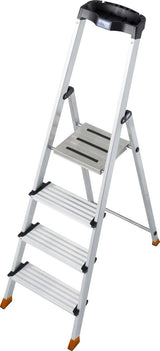 KRAUSE SEPURO Step ladder with deep steps 3+1
