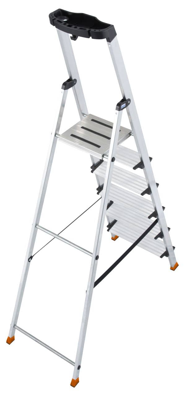 KRAUSE SEPURO Step ladder with deep steps 5+1