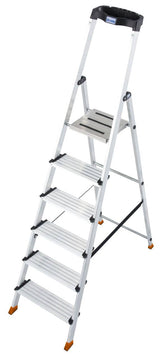 KRAUSE SEPURO Step ladder with deep steps 5+1