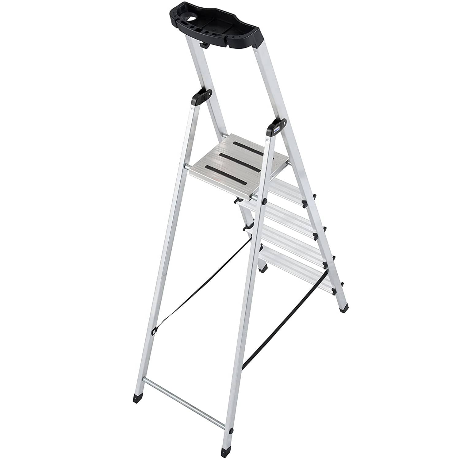 Standing step ladder KRAUSE Safety 4+1