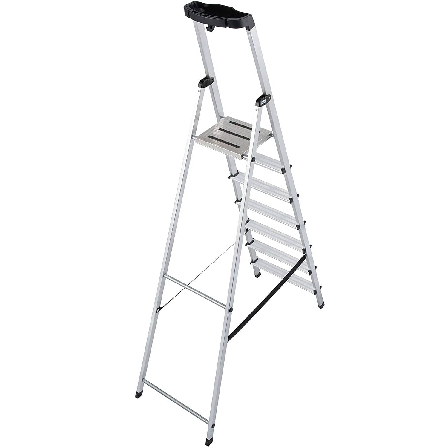 Standing step ladder KRAUSE Safety 6+1