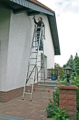 KRAUSE DUBILO two-section aluminium ladder 2x12