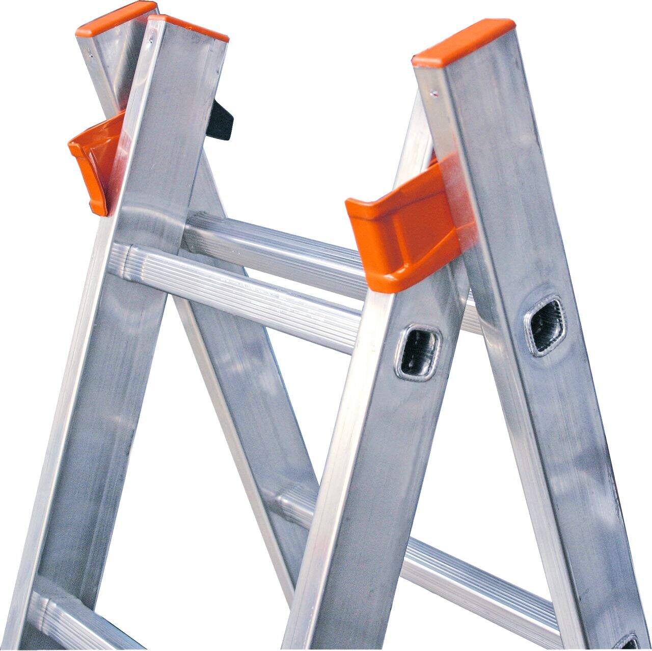 KRAUSE DUBILO two-section aluminium ladder 2x12