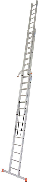 Three-section aluminium multipurpose ladder KRAUSE Tribilo 3x14