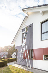 Three-section aluminium multipurpose ladder KRAUSE Tribilo 3x14