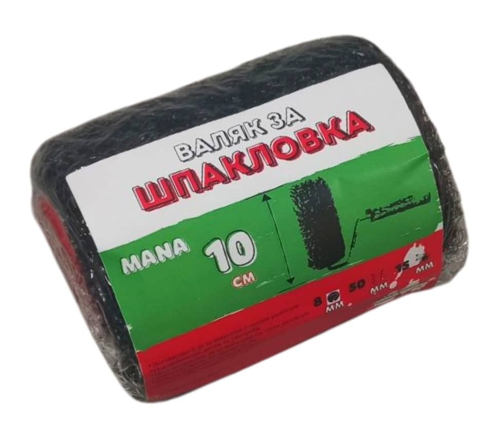 MANA Plaster roller 10cm  with handle