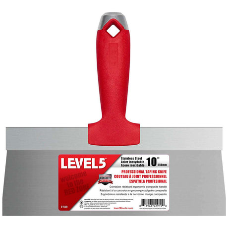 LEVEL 5 Широка шпакла с композитна дръжка 10"/254mm