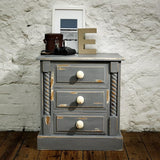 Rust Oleum Chalky Matt Furniture Paint/Anthracite 125ml