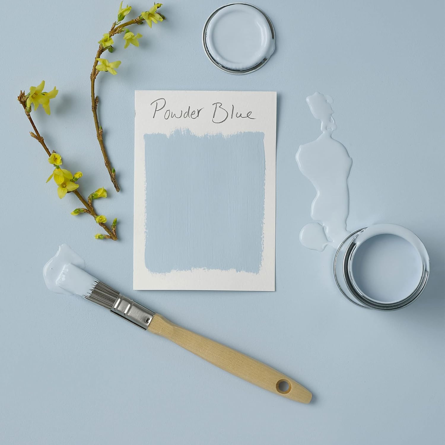 Rust Oleum Chalky Matt Furniture Paint/Powder Blue 125ml