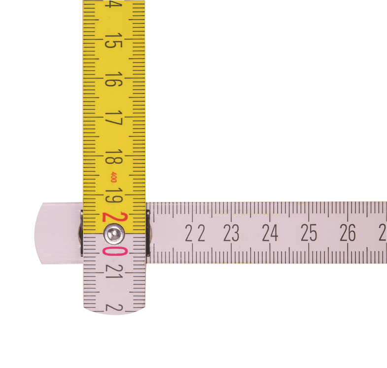 STABILA Wooden folding ruler type 417 2m/16mm