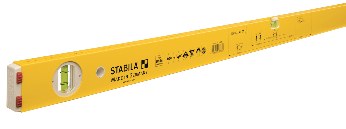 STABILA Aлуминиев нивелир type 80 М Installation 100см